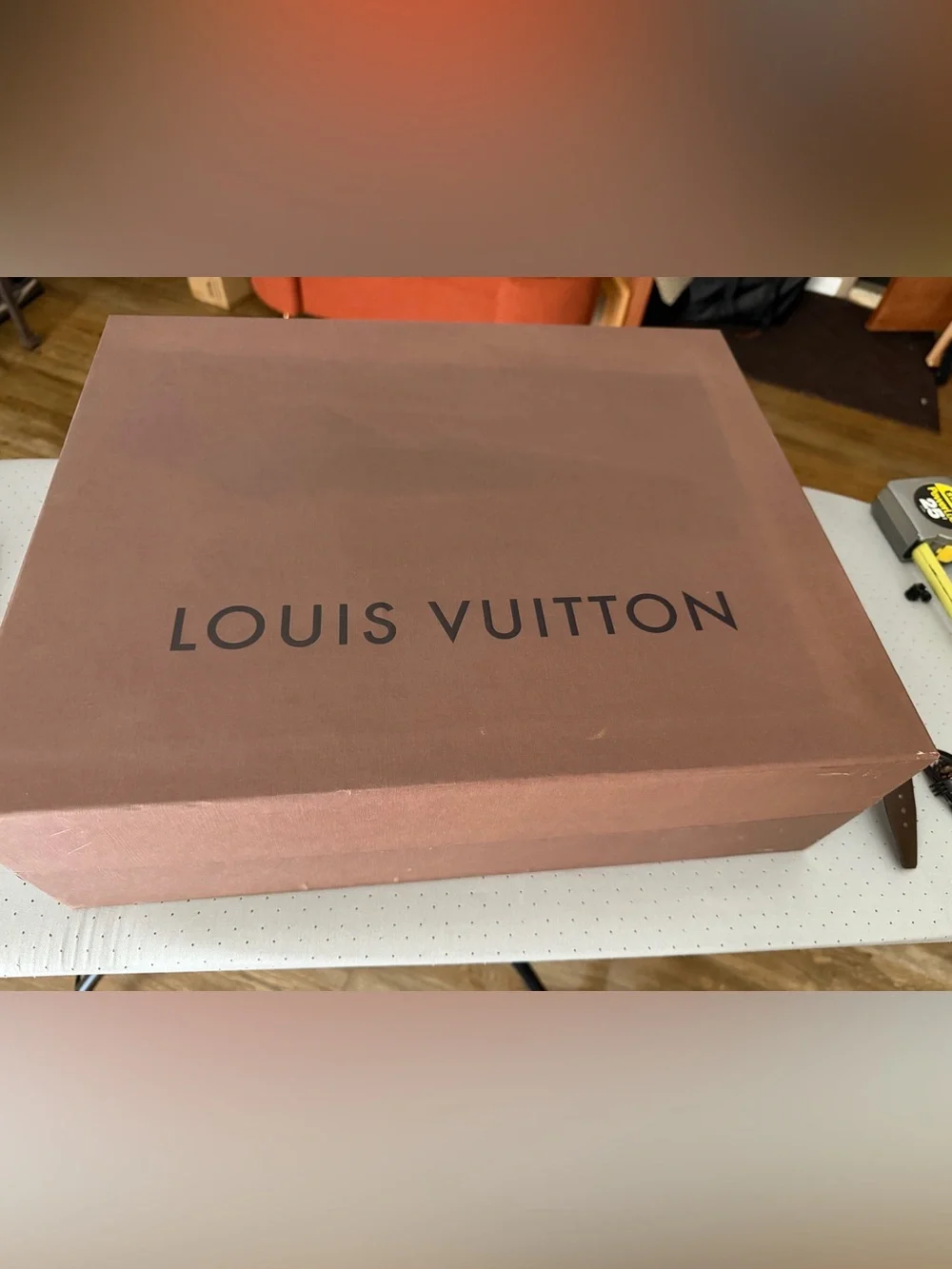 Louis Vuitton Brown Damier Canvas Laptop Bag